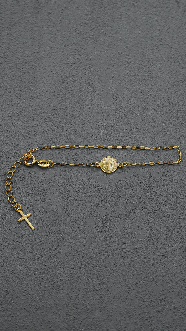 Pulsera San Benito 16.5 Cms Extensor